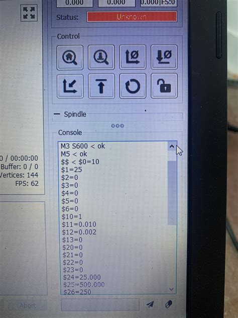 lightburn cnc3018 reset